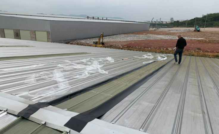 德庆厂房屋面防水维修案例